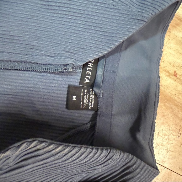 Athleta Ribbed Grey Jacket - Picture 2 of 2